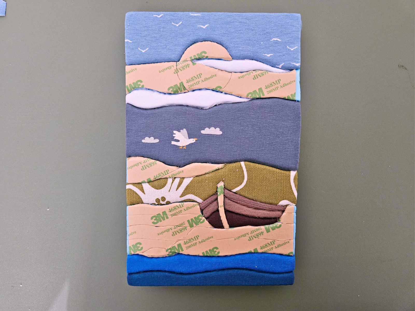 Blog content image for 'Kinusaiga – Painting with Fabric and Turning Scraps into Art'