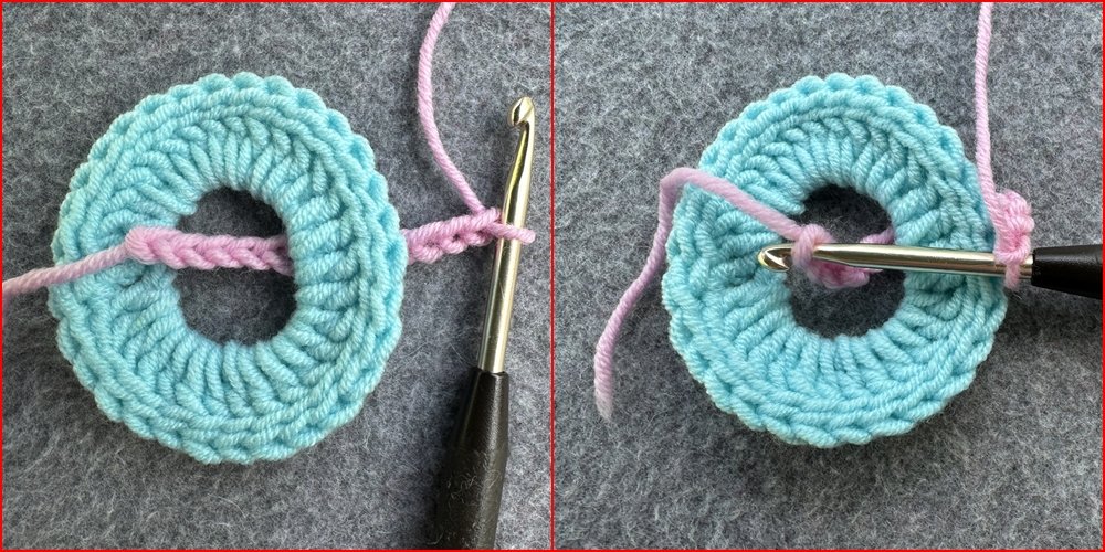 Blog-Inhaltsbild für 'Schlüsselanhänger aus Wollresten - Häkelanleitung auch für Häkelanfänger'