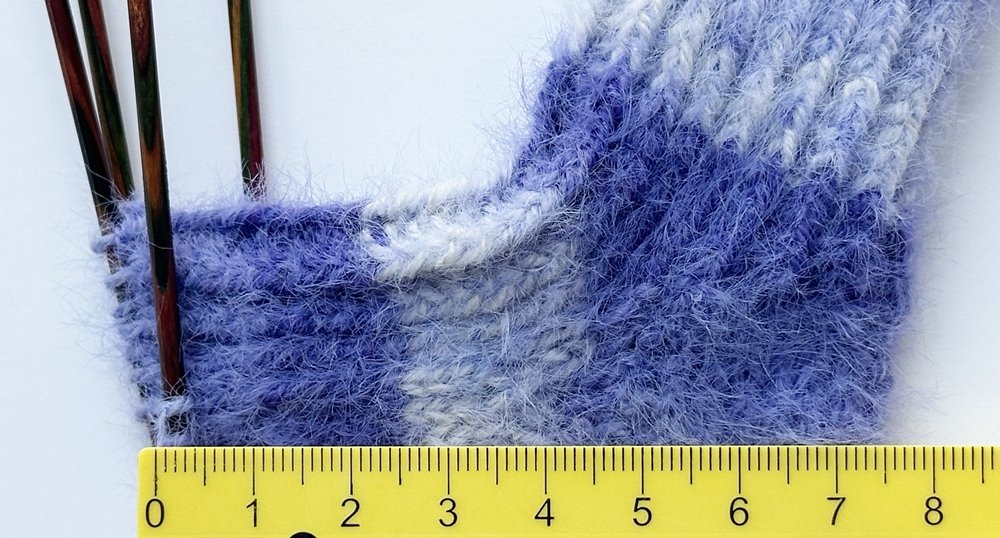 Blog-Inhaltsbild für 'Strickanleitung für Babysöckchen in 3 Größen'