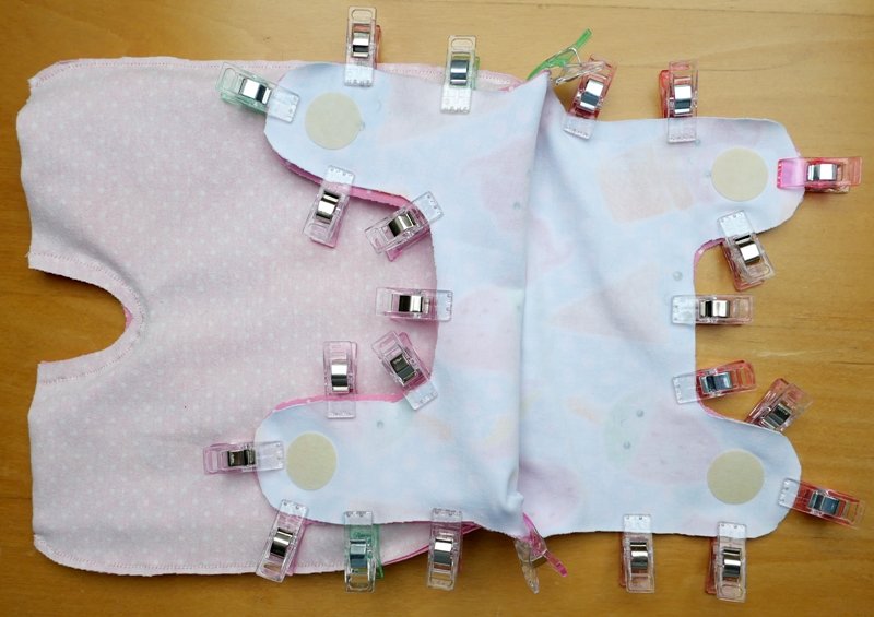 Blog-Inhaltsbild für 'Teil 3 - Meine ersten selbst genähten Puppensachen'