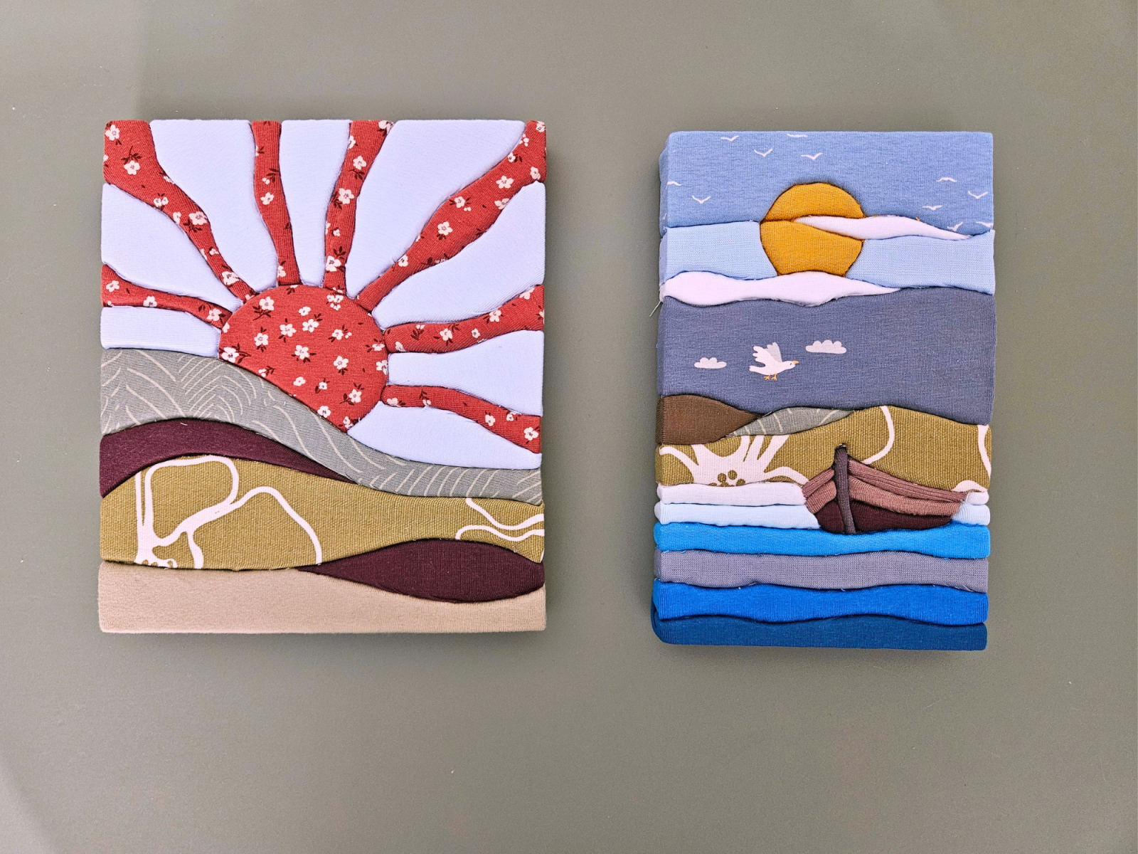 Blog content image for 'Kinusaiga – Painting with Fabric and Turning Scraps into Art'