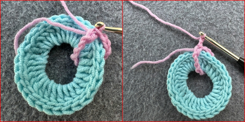 Blog-Inhaltsbild für 'Schlüsselanhänger aus Wollresten - Häkelanleitung auch für Häkelanfänger'