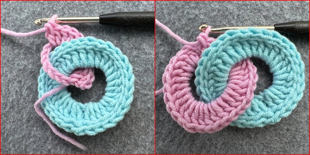 Blog-Inhaltsbild für 'Schlüsselanhänger aus Wollresten - Häkelanleitung auch für Häkelanfänger'