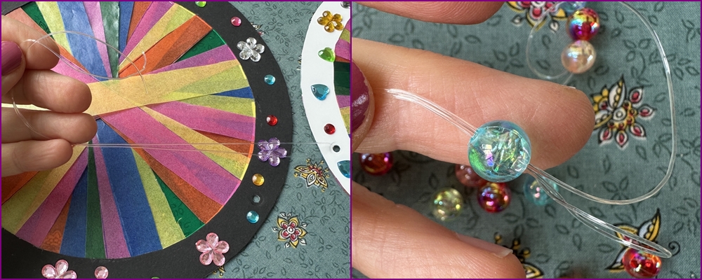 Blog-Inhaltsbild für 'Basteln mit Kindern: Bunte Windräder aus farbigen Transparentpapieren'