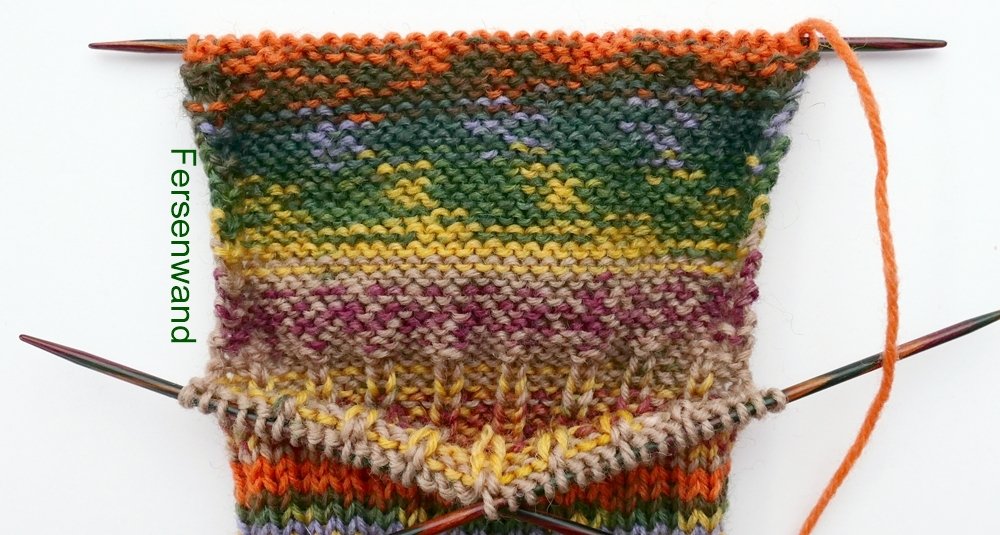 Blog-Inhaltsbild für 'Socken-Workshop Teil 2: Ferse'