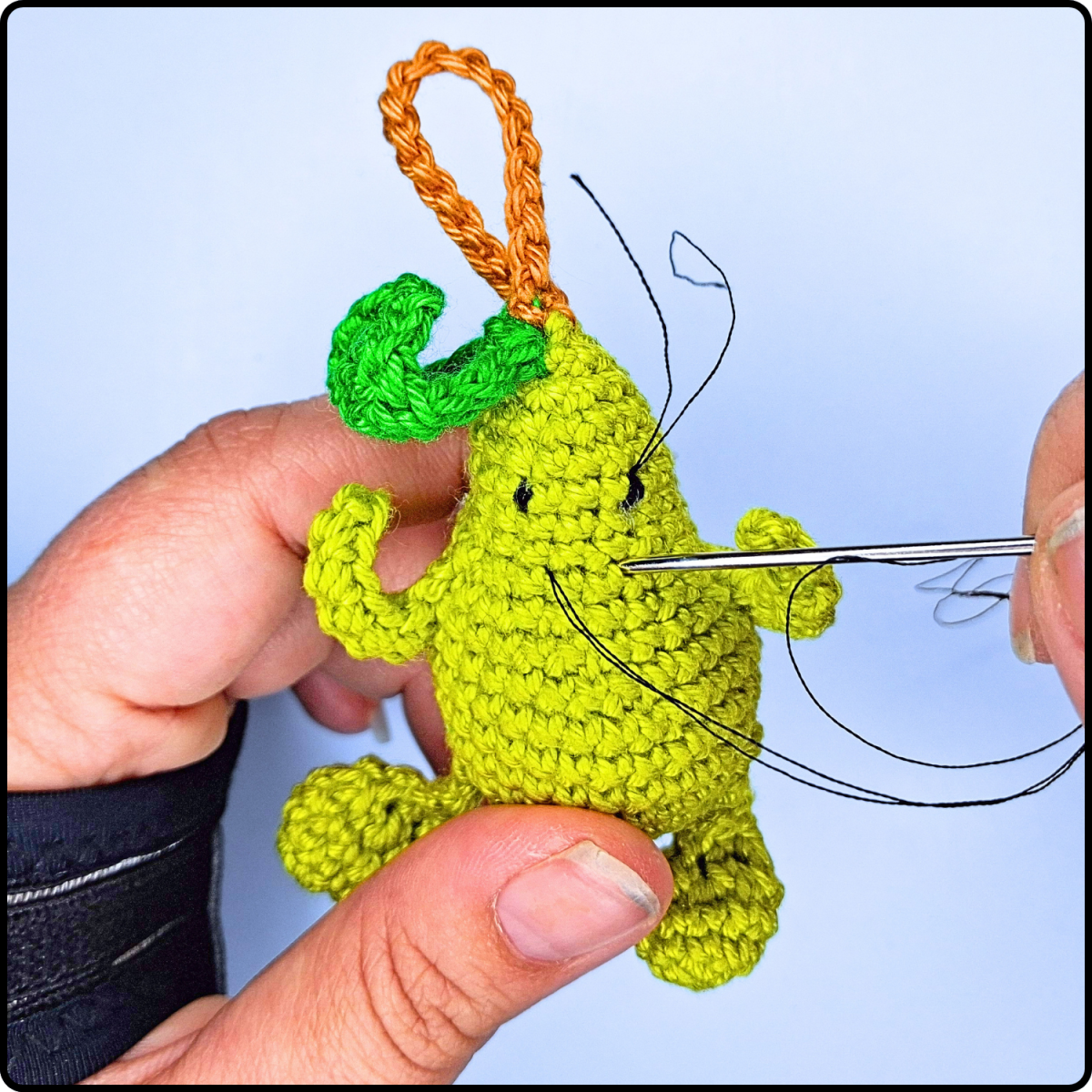 Mund aufsticken