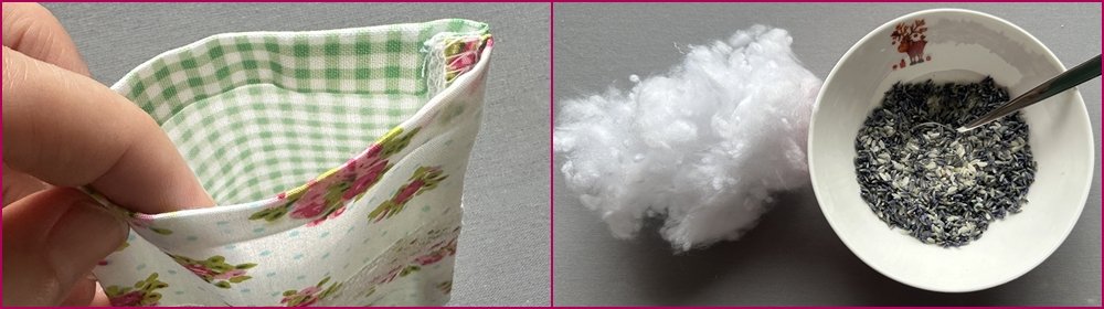 Blog-Inhaltsbild für 'Lavendel-Serie Teil 1: Lavendelsäckchen und -kissen in verschiedenen Varianten nähen'