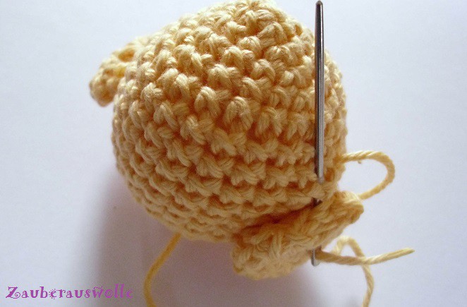 Blog-Inhaltsbild für 'Osterei Küken häkeln - DIY-kostenlose Anleitung'