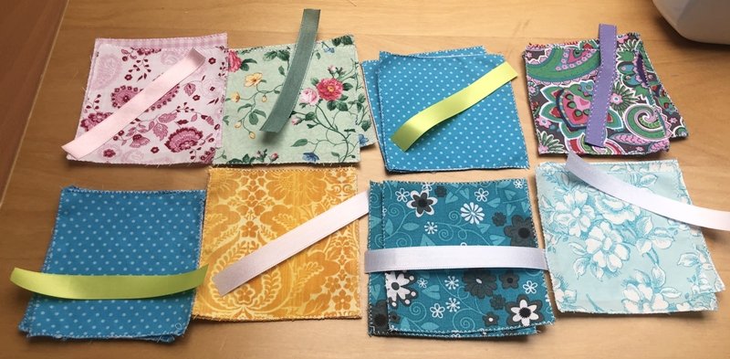 Blog-Inhaltsbild für 'Für Nähanfänger: Praktische Nähgewichte aus Stoffresten selber machen'