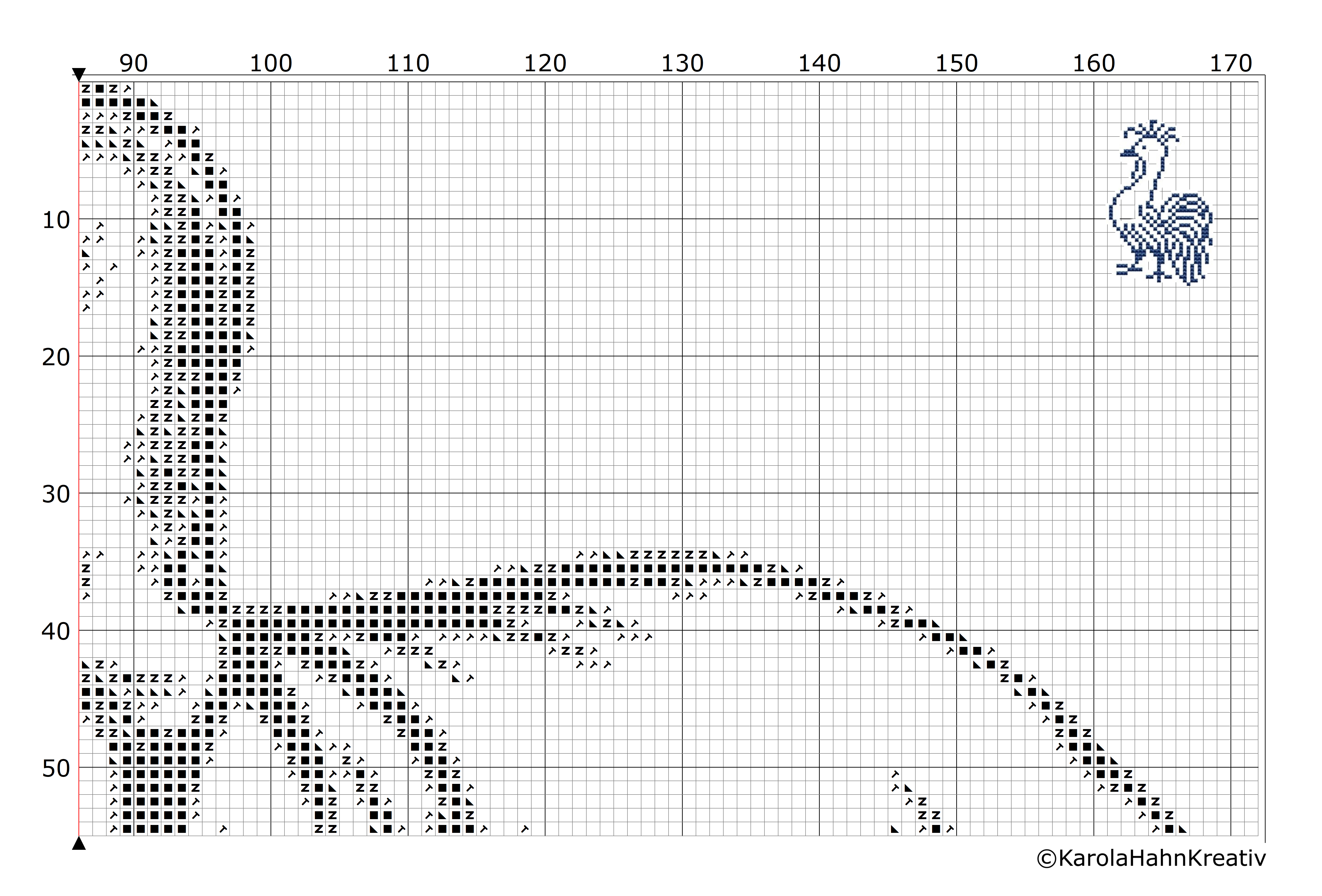 stickmuster schlafender Frenchie