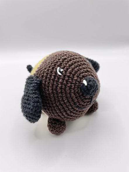 Blog-Inhaltsbild für 'Kostenlose Häkelanleitung Hund'