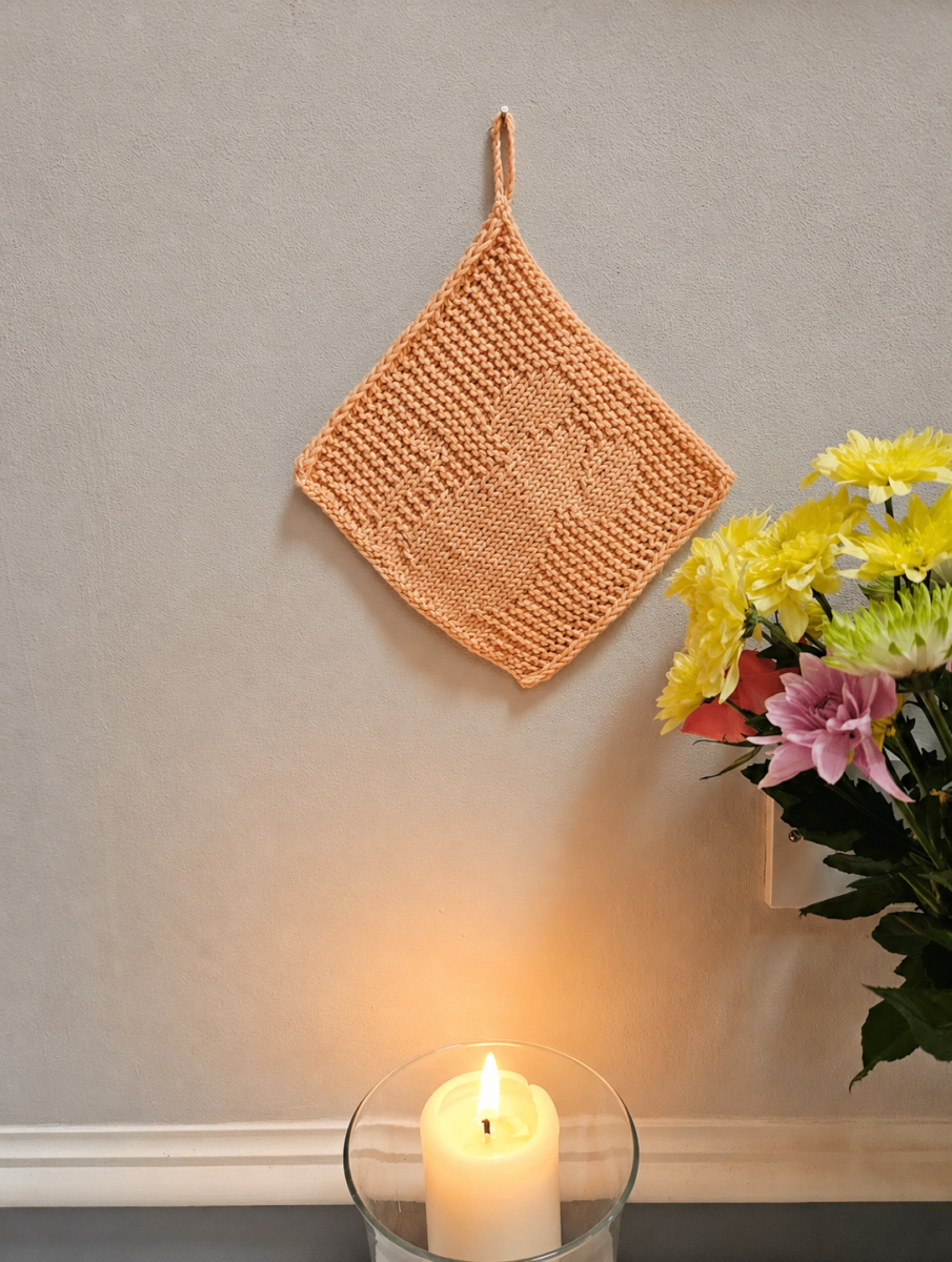 Blog-Inhaltsbild für 'Süßer Maus-Waschlappen – Kostenlose Strickanleitung'