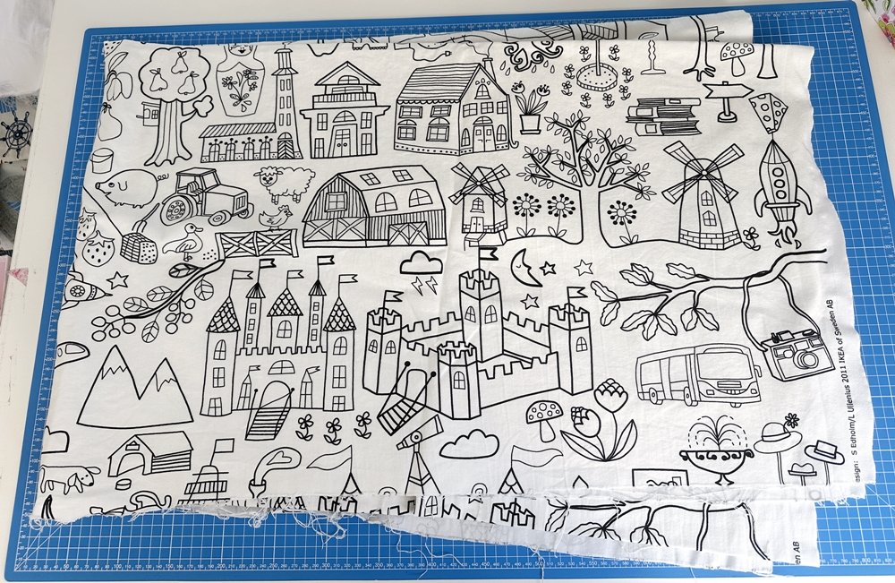 Blog-Inhaltsbild für 'Nähprojekt für Nähanfänger = Beschäftigungsidee für die ganze Familie'