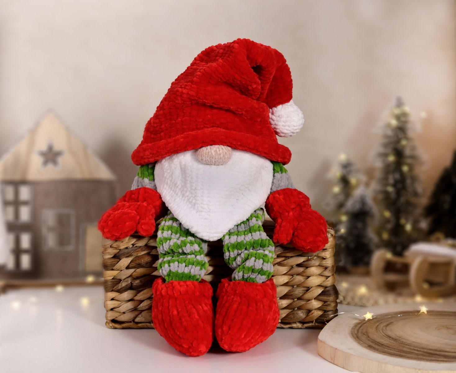 Blog-Inhaltsbild für 'Flauschiger Weihnachtswichtel'