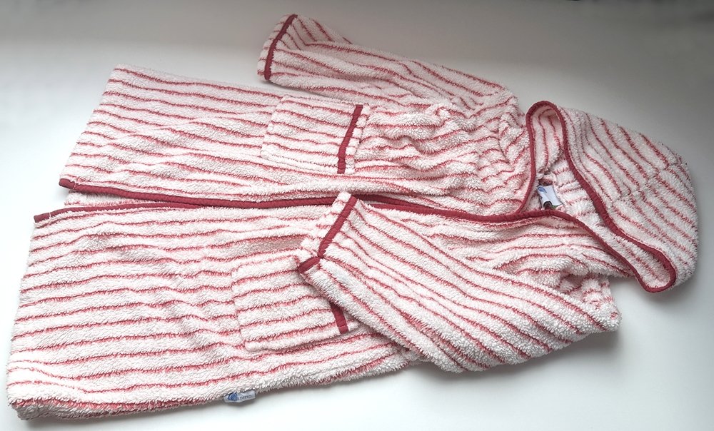 Blog-Inhaltsbild für 'Aus Alt mach Neu: Waschhandschuhe aus altem Bademantel nähen'