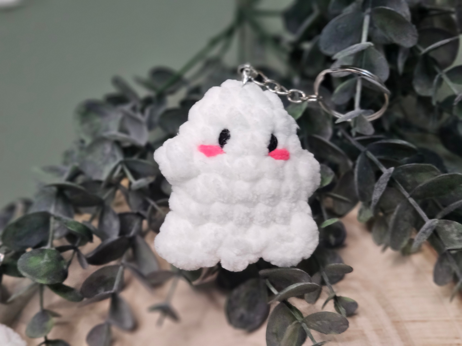 Blog content image for 'Crochet a Mini Ghost – Free Halloween Keychain Pattern'