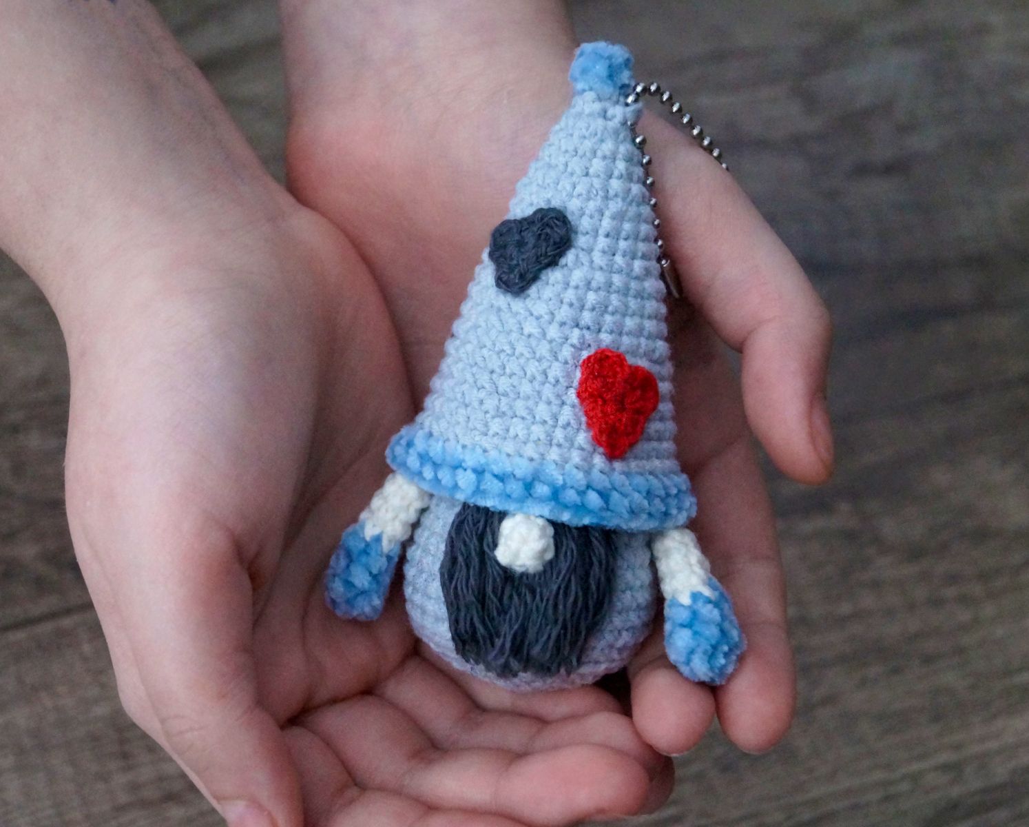Blog content image for 'Free Crochet Pattern Valentine's Day Elf'
