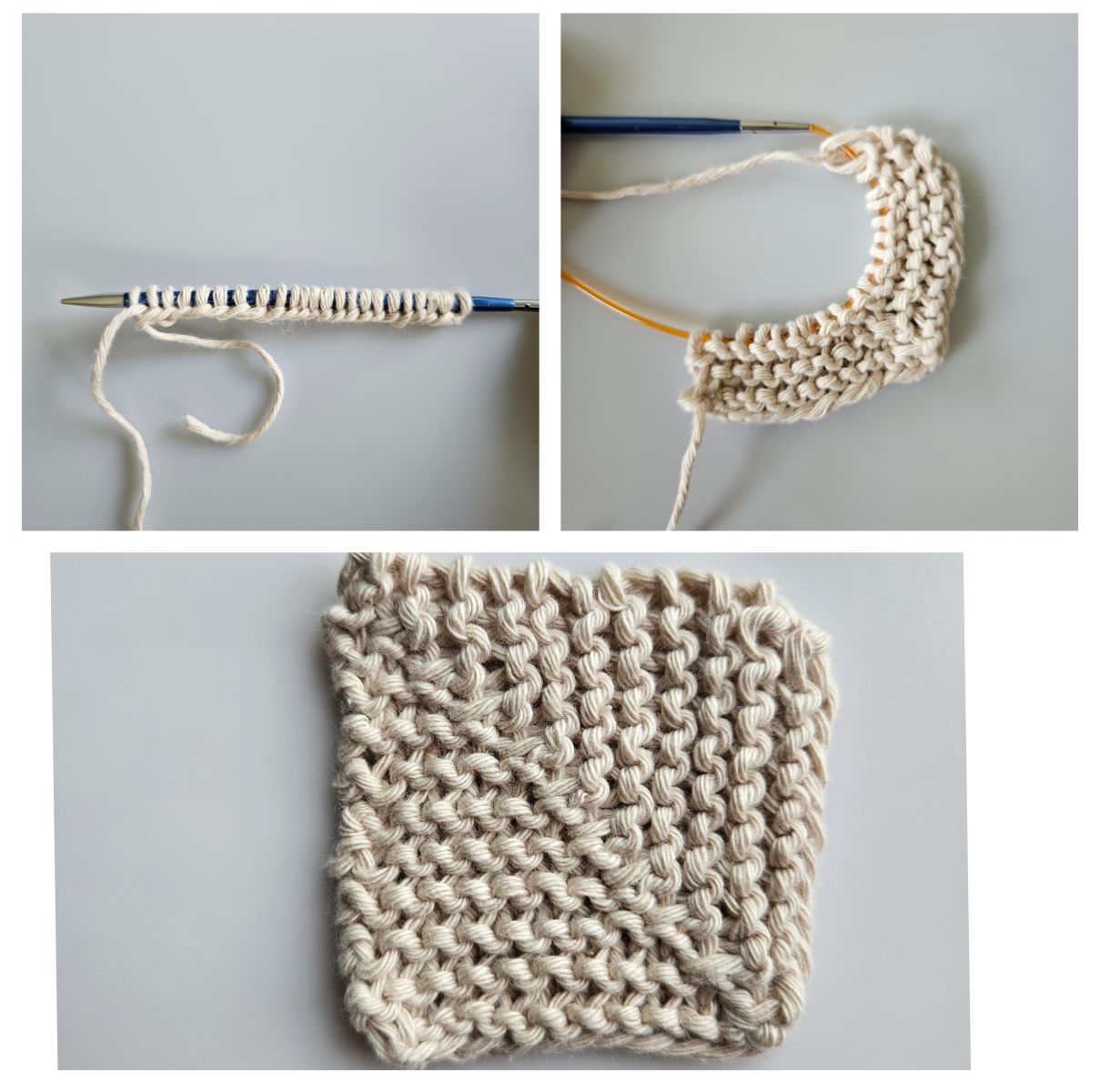 Blog content image for 'Mitred Squares, how to knit this technique and what is it used for?'