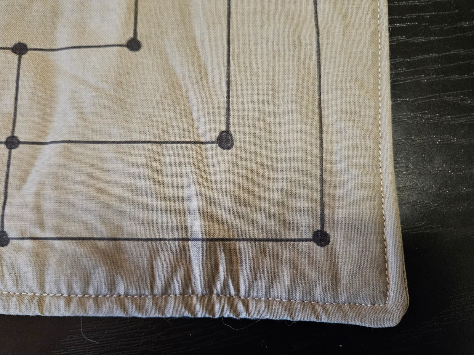 Blog-Inhaltsbild für 'Kostenlose Nähanleitung Reisespiel Mühle und Tic Tac Toe (Drei Gewinnt)'