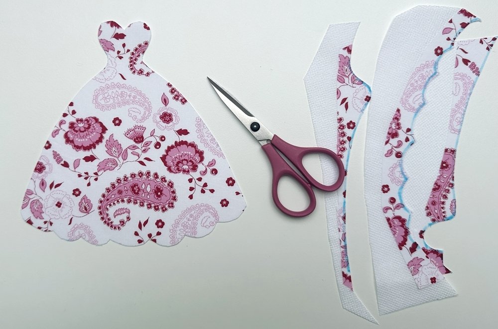 Blog-Inhaltsbild für 'Bastel-Idee: Lesezeichen im Prinzessinnen-Look'