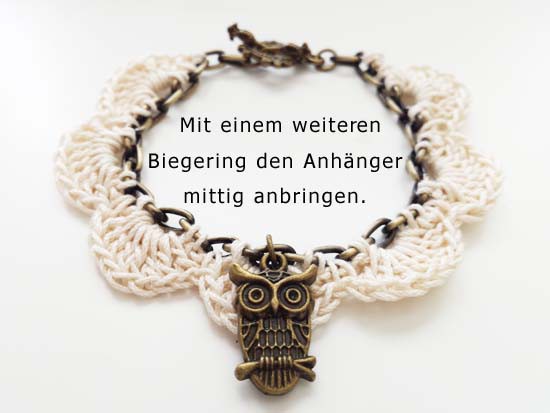 Blog-Inhaltsbild für 'Anleitung für ein romantisches Häkelarmband im Vintage Look'