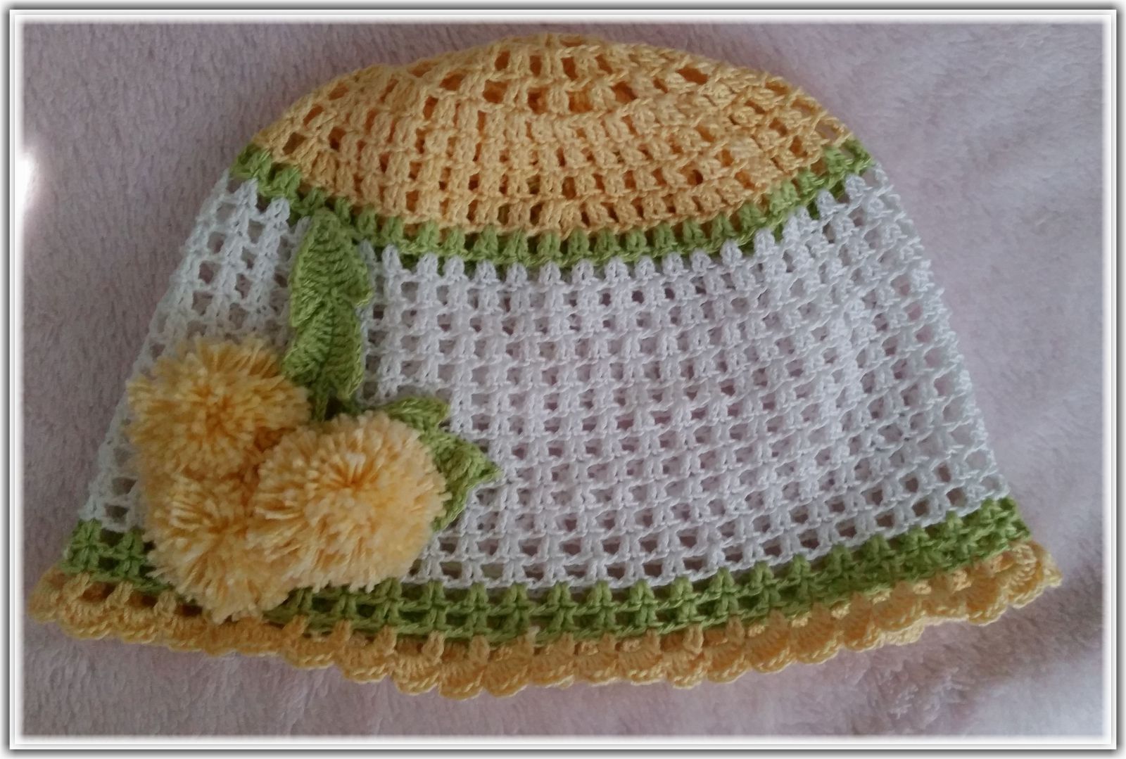 Blog-Inhaltsbild für 'Häkelanleitung Babymütze - Löwenzahn'