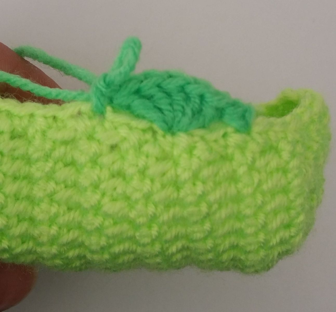 Blog content image for 'Free crochet pattern " Baby ballet slippers"'