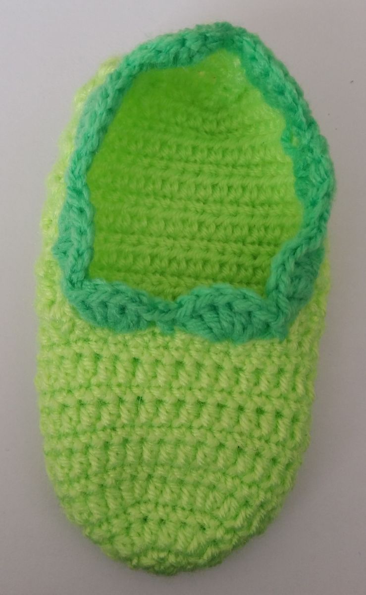Blog content image for 'Free crochet pattern " Baby ballet slippers"'