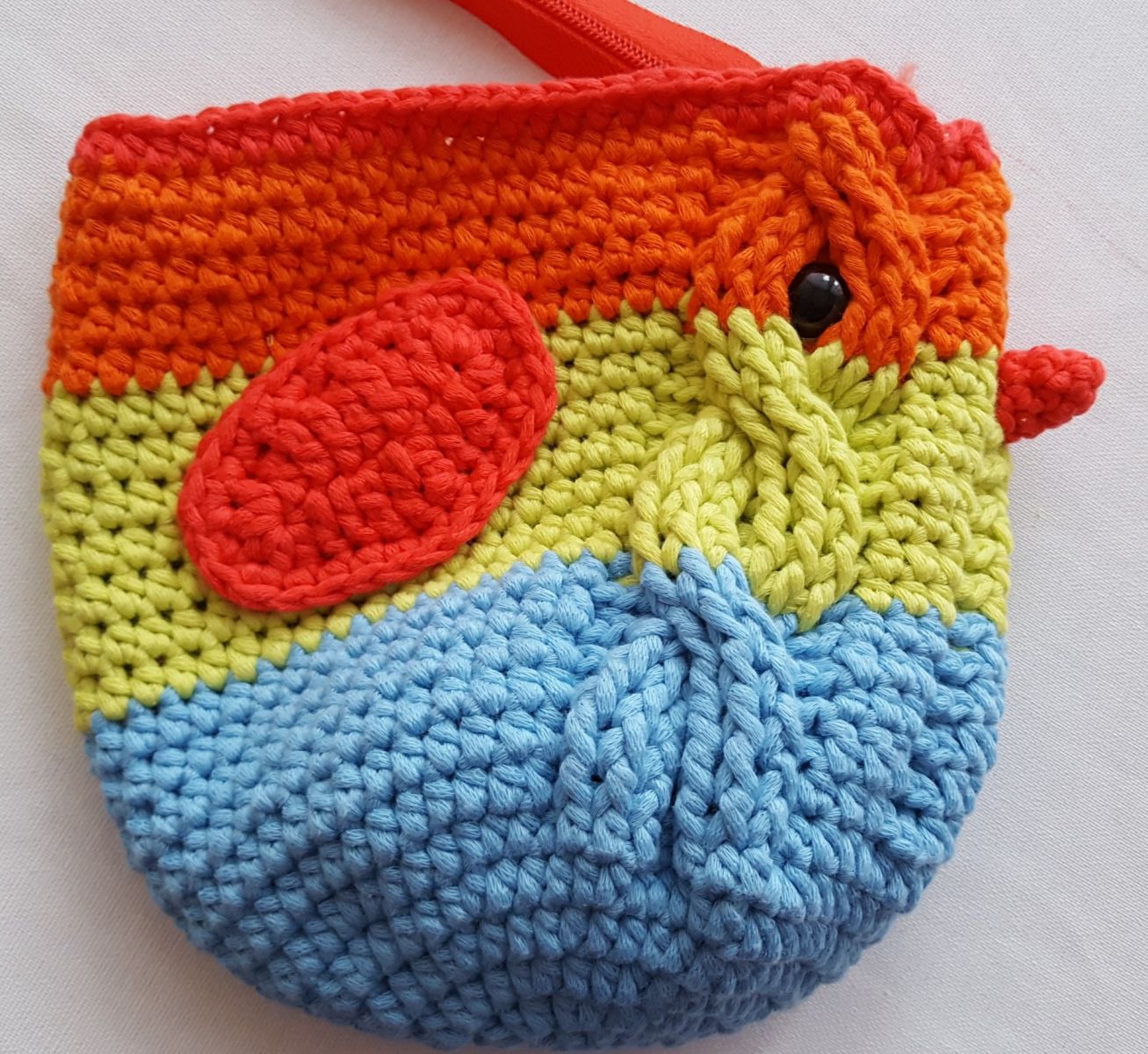 Blog-Inhaltsbild für 'Tasche mit Zopfmuster'