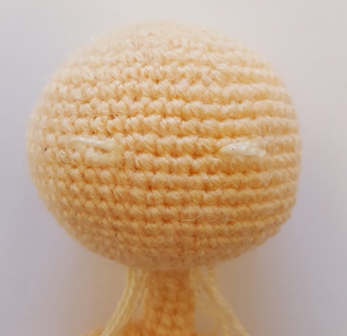 Blog content image for 'Small crocheted doll'