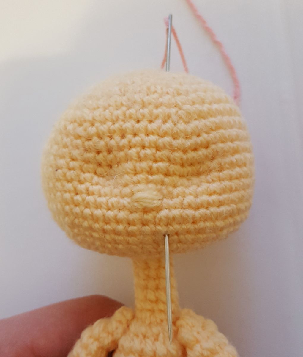 Blog content image for 'Small crocheted doll'