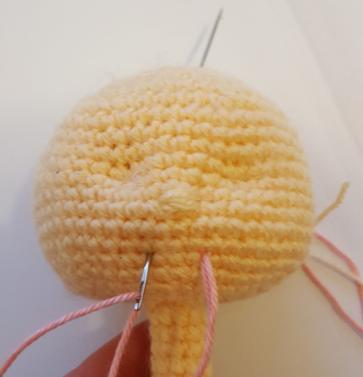 Blog content image for 'Small crocheted doll'