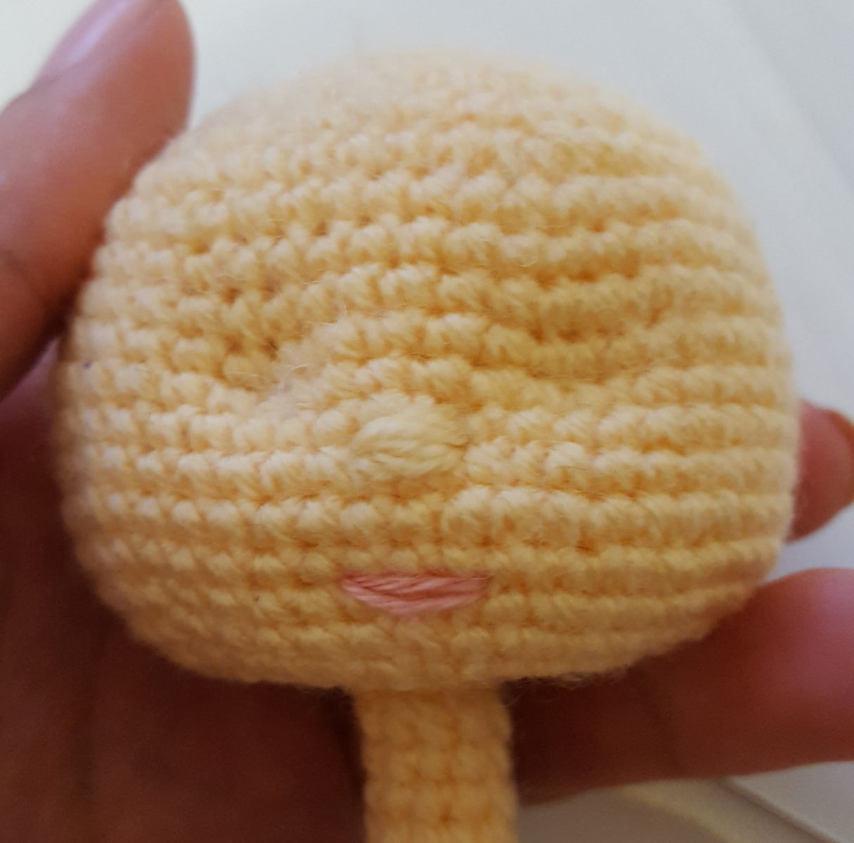 Blog content image for 'Small crocheted doll'