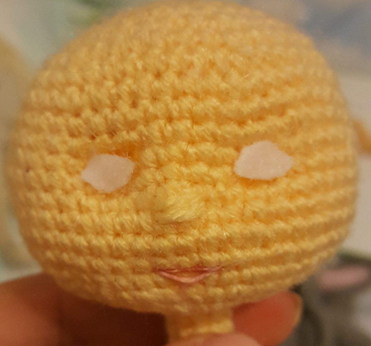 Blog content image for 'Small crocheted doll'