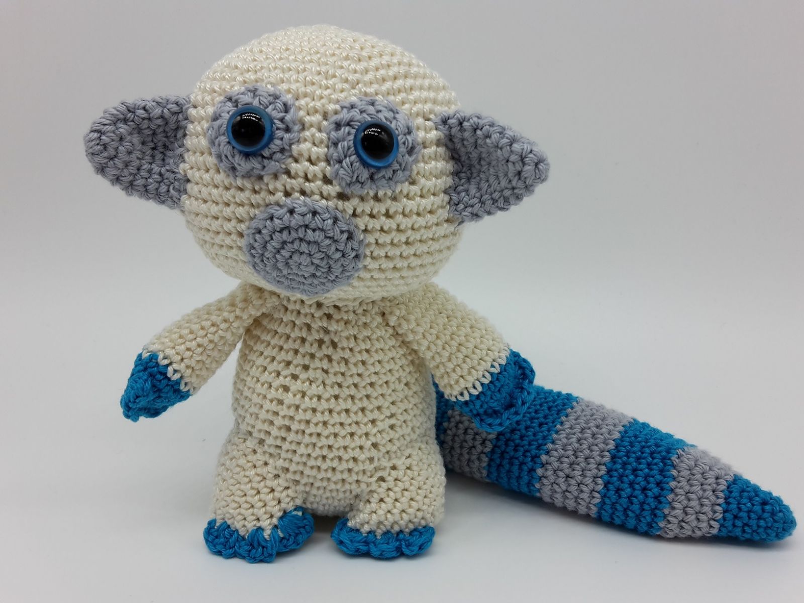 Blog-Inhaltsbild für 'Der kleine Lemur Oskar- Häkelanleitung'