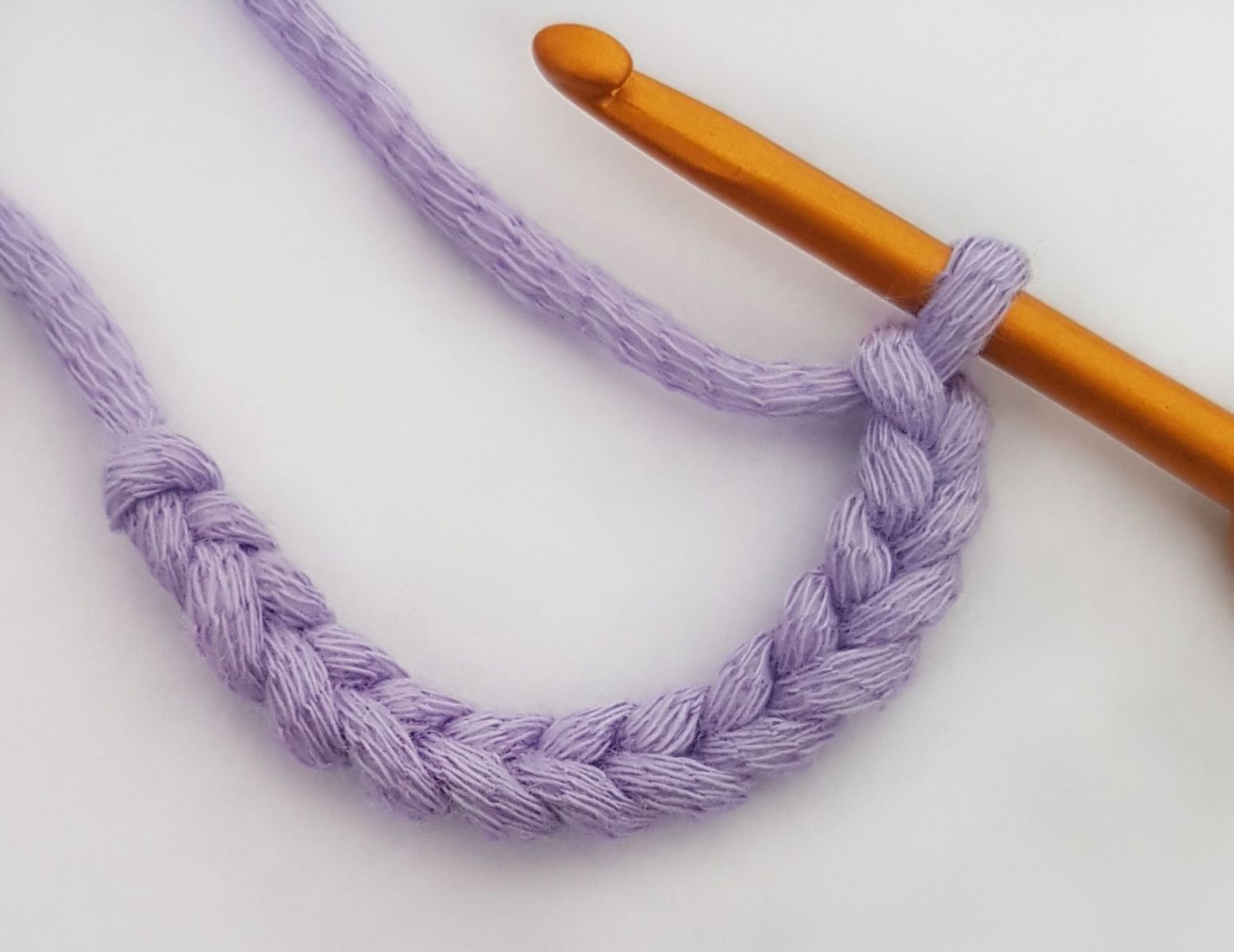 Blog content image for 'Treble crochet (US) / double treble crochet (UK)'