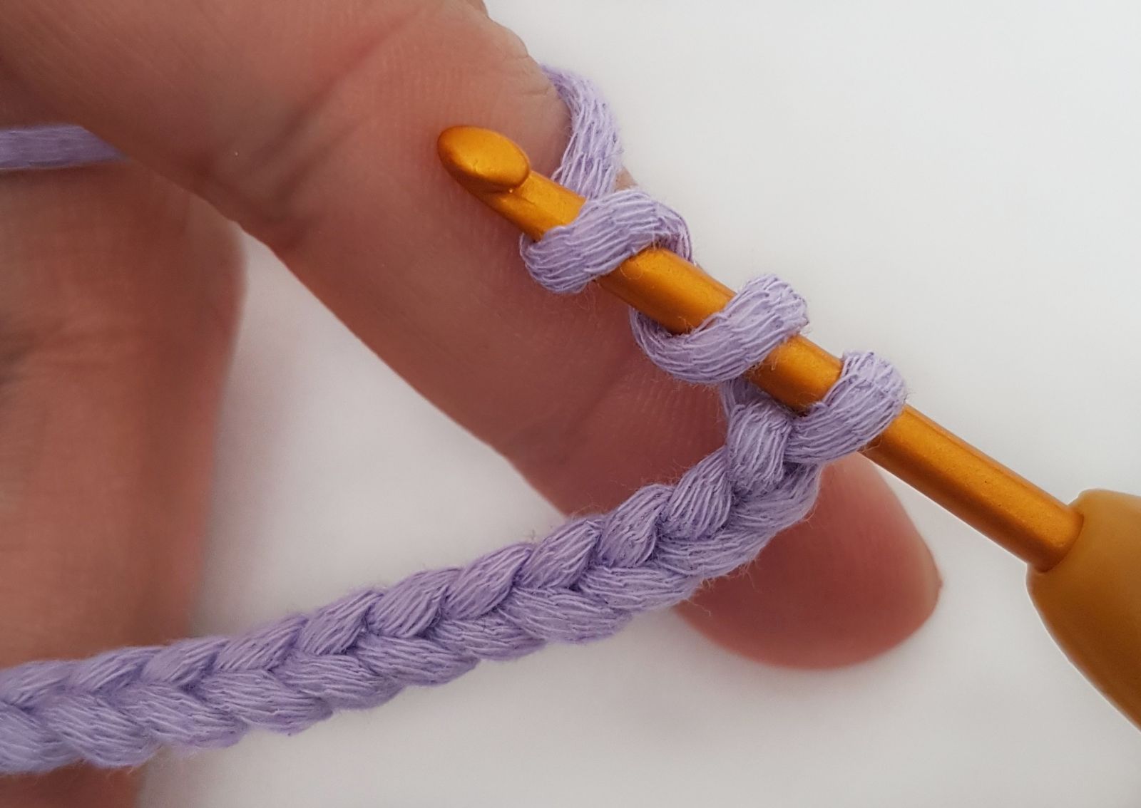 Blog content image for 'Treble crochet (US) / double treble crochet (UK)'