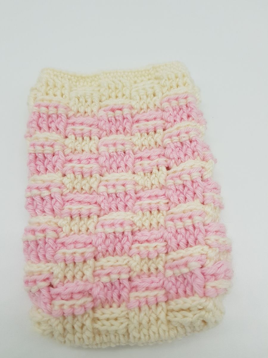 Blog-Inhaltsbild für 'Handytasche im Schachbrettmuster häkeln'