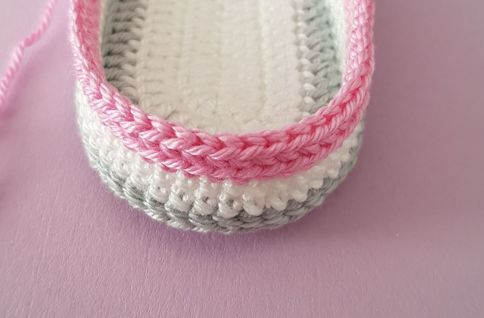 Blog content image for 'Free Crochet Pattern Baby Shoes'