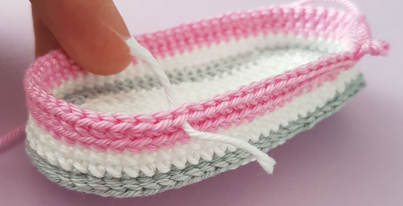 Blog content image for 'Free Crochet Pattern Baby Shoes'
