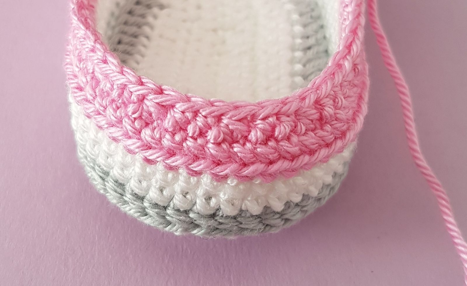 Blog content image for 'Free Crochet Pattern Baby Shoes'