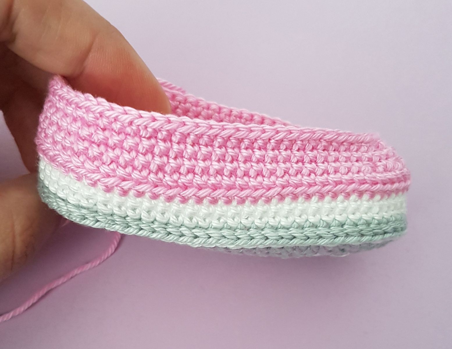 Blog content image for 'Free Crochet Pattern Baby Shoes'