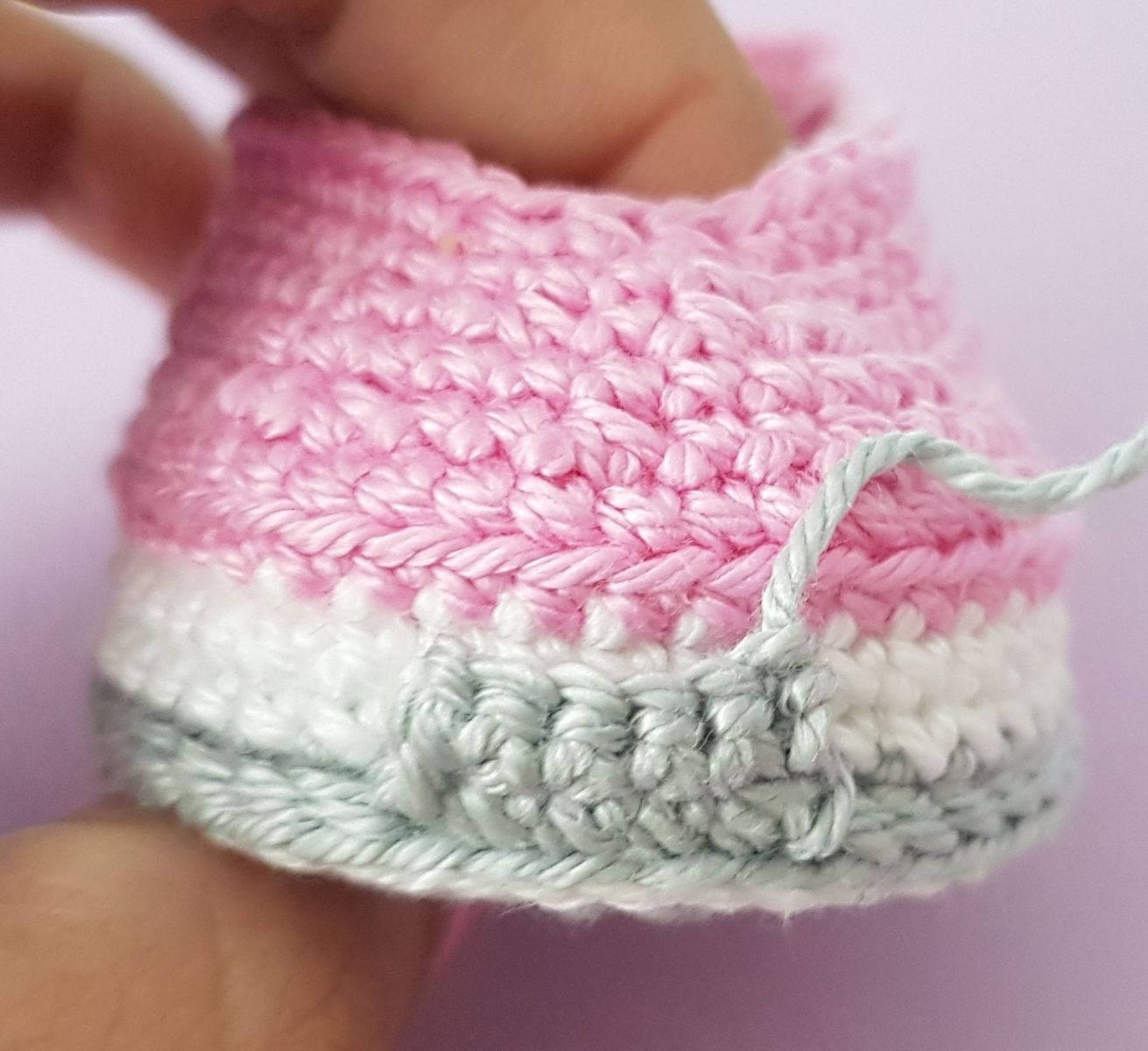 Blog content image for 'Free Crochet Pattern Baby Shoes'