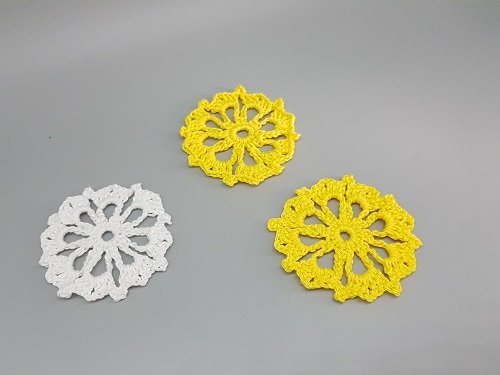 Blog-Inhaltsbild für 'Kostenlose Häkelanleitung Glas Untersetzer'