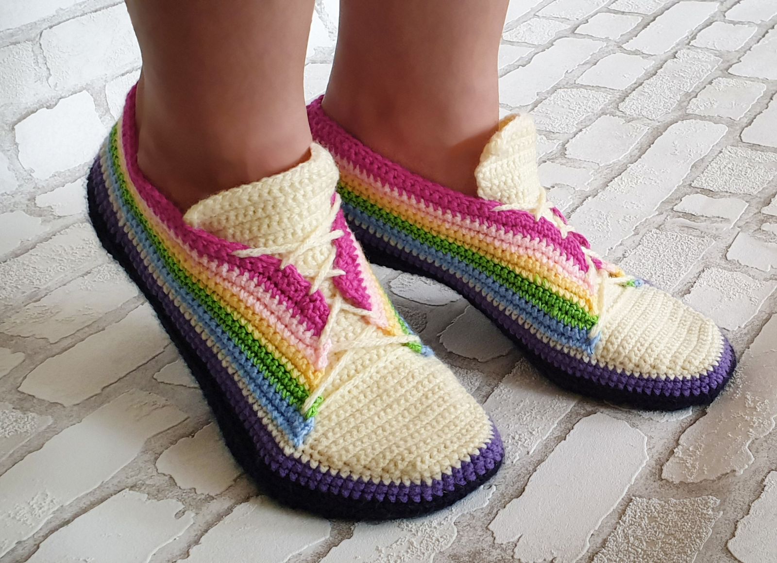 Free Crochet Pattern Sneakers