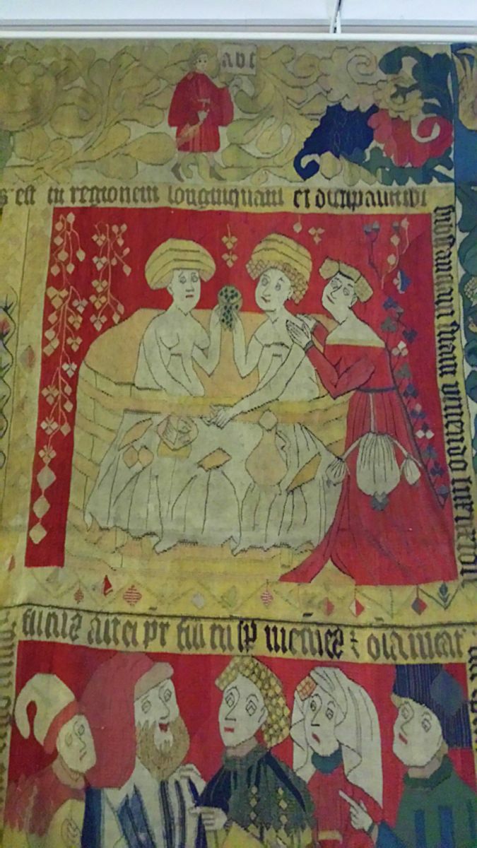 Blog-Inhaltsbild für 'Ausflugstipp (wenn wir wieder dürfen)- mittelalterliche Textilkunst in Marburg'