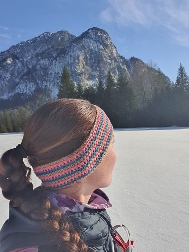 Blog-Inhaltsbild für 'Kostenlose Häkelanleitung Stirnband "Funny"'