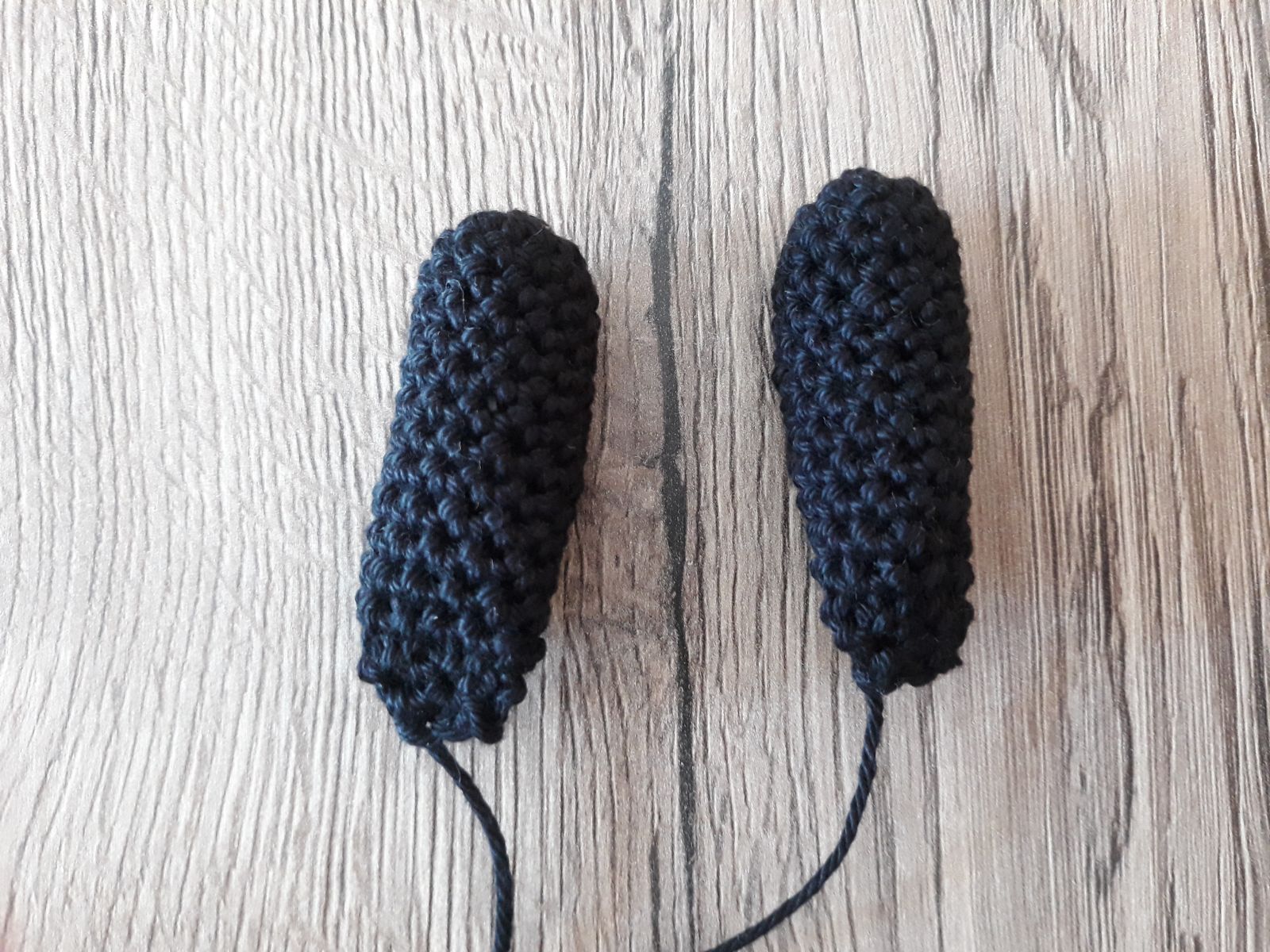 Blog-Inhaltsbild für 'Mini- Schmusetuch Panda Paco, kostenlose Häkelanleitung'