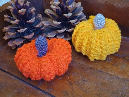 Blog-Inhaltsbild für 'Kostenlose Häkelanleitung "Herbst Kürbis"'