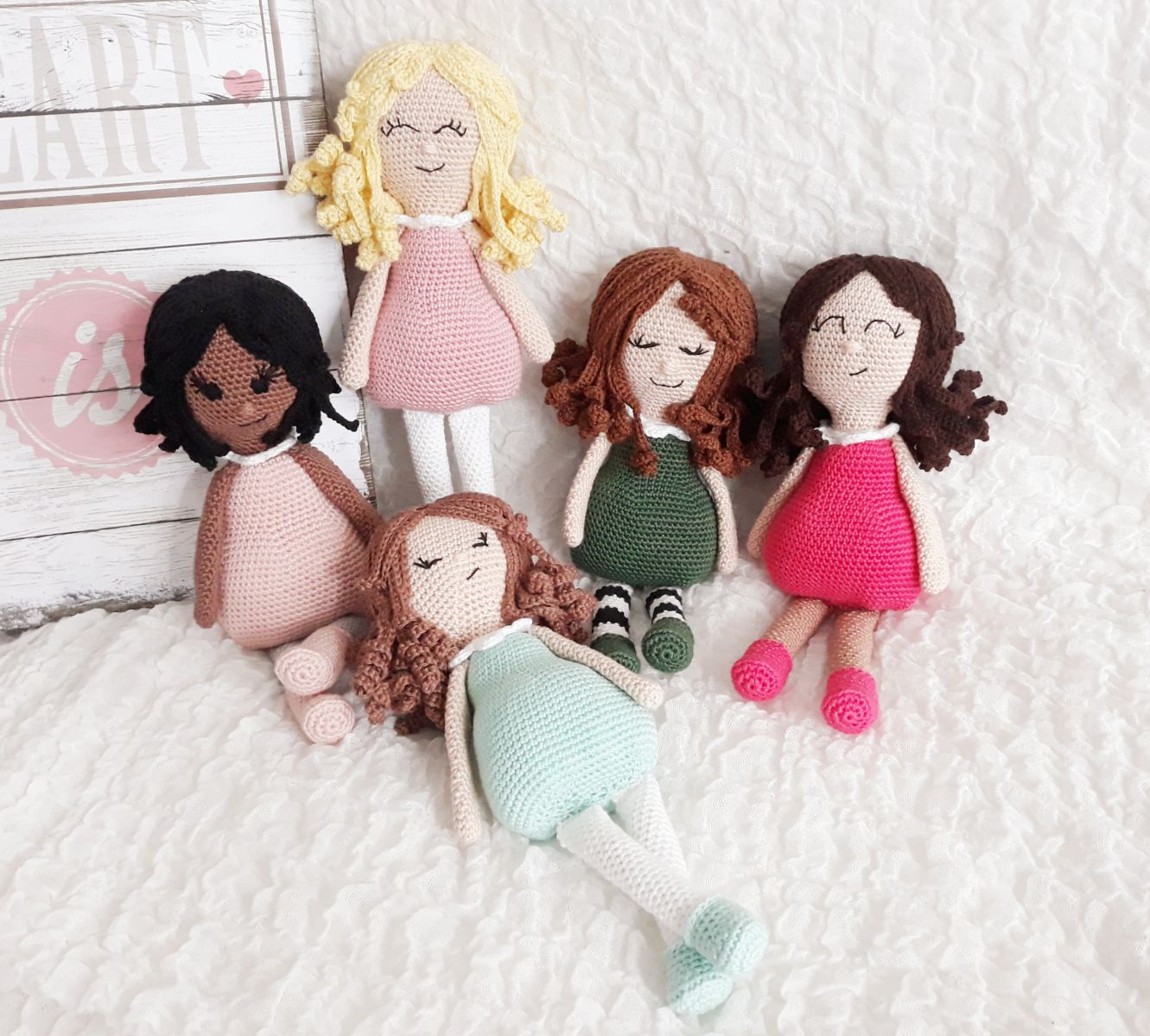 Blog-Inhaltsbild für 'Meine erste Püppi, kostenlose Häkelanleitung von Wolldiamant'